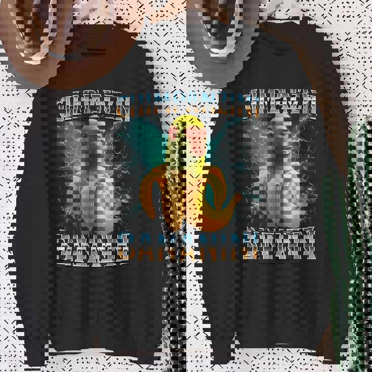 チンパンジーニ バナニーニ イタリアンブレイン スウェットシャツ 年配の女性への贈り物