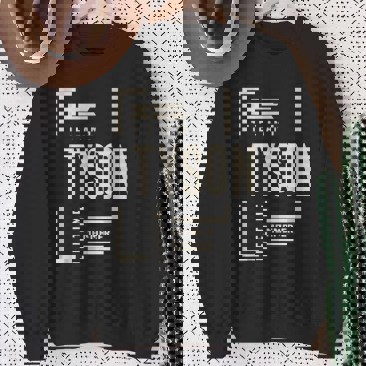 チームタイソン生涯メンバータイソン名 スウェットシャツ 年配の女性への贈り物