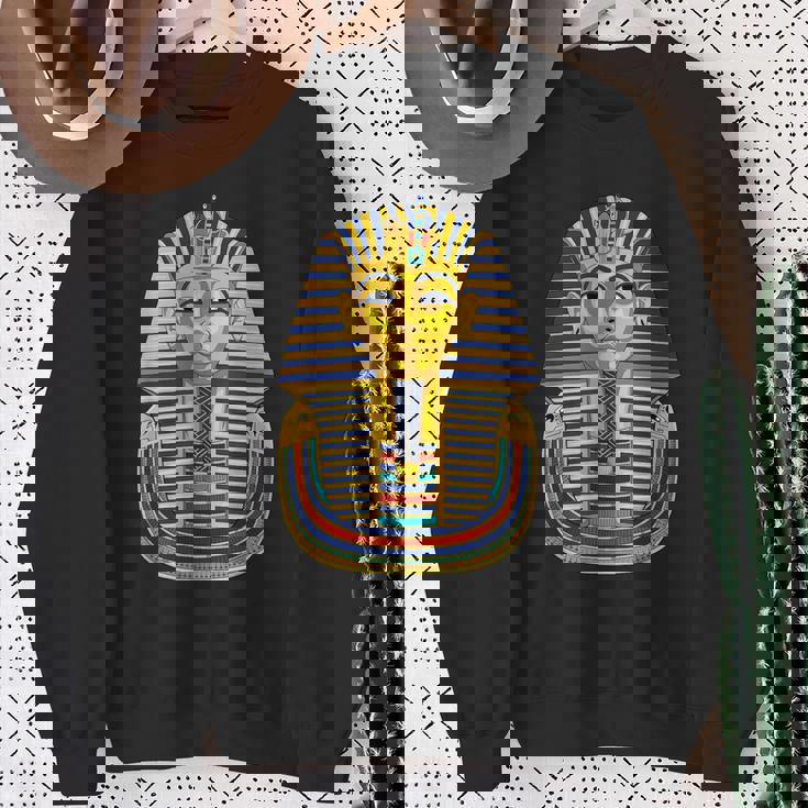 ツタンカーメン エジプトファラオ ピラミッド 古代エジプト スウェットシャツ 年配の女性への贈り物