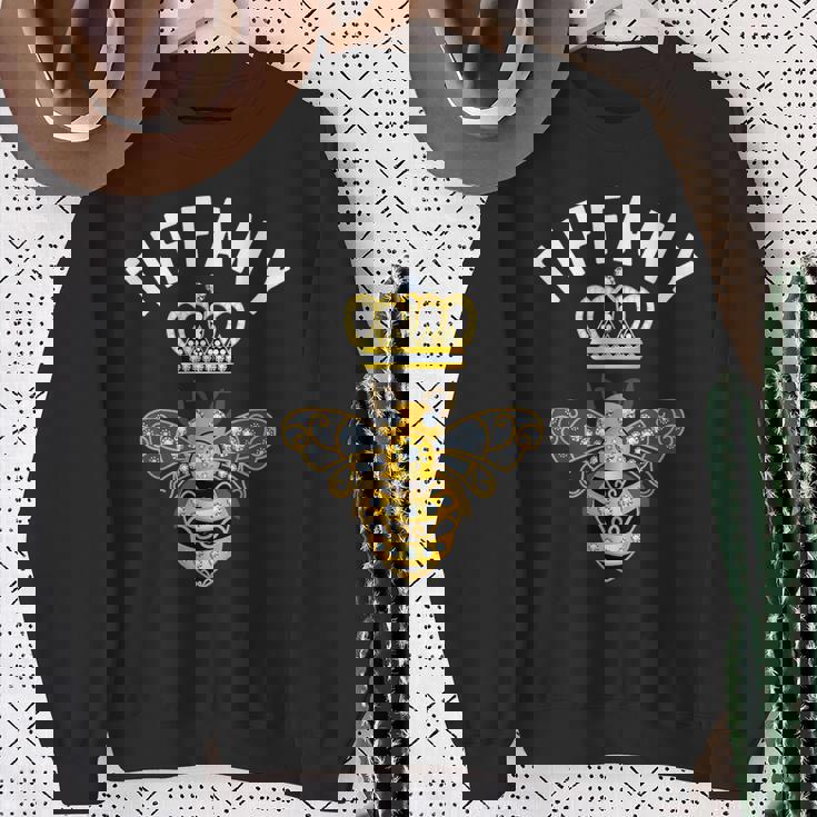 ティファニー 名前 ティファニー 誕生日プレゼント 女王冠 蜂 ティファニー スウェットシャツ 年配の女性への贈り物