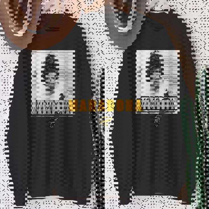 ディエゴ・マラドーナ・ヤング スウェットシャツ 年配の女性への贈り物