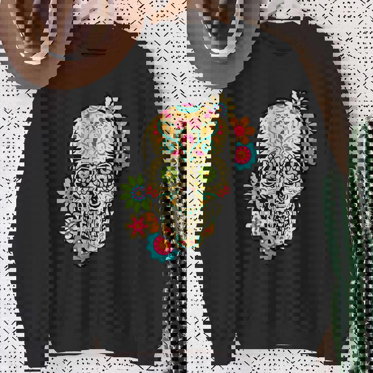 デイズ・オブ・ザ・デッド シュガー・スカル・カラベラ スウェットシャツ 年配の女性への贈り物