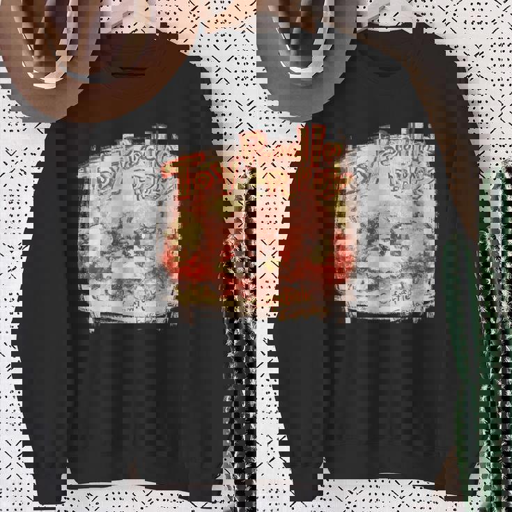 トイプードル かわいい いぬ 子犬 ペット おもしろ 動物 アート イラスト スウェットシャツ 年配の女性への贈り物