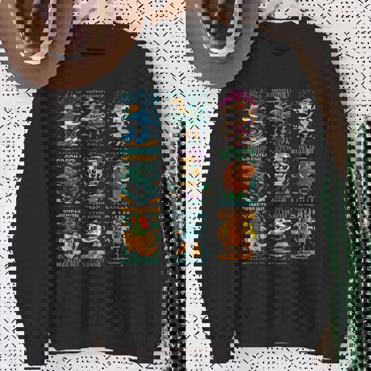 トップ ブレイン キャラ キッズ お気に入り 男の子 ミーム Aiモンスター スウェットシャツ 年配の女性への贈り物