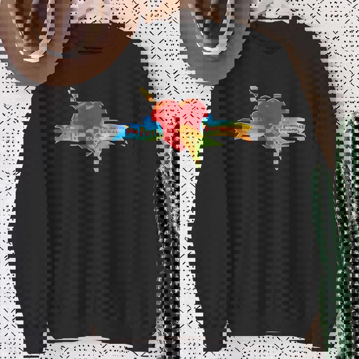 トム・ペティとハートブレイカーズのクラシックロゴ。 スウェットシャツ 年配の女性への贈り物