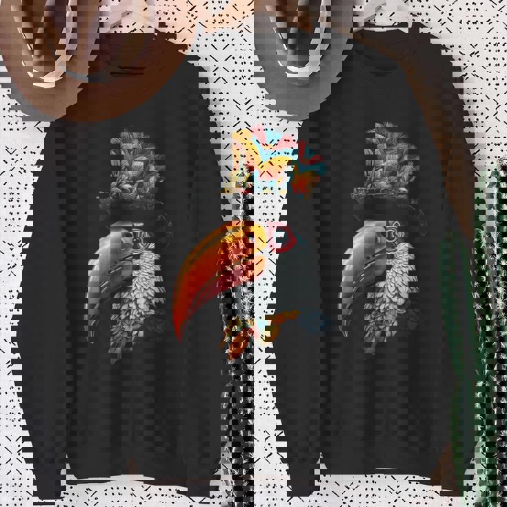 トラ 動物 動物園 イラスト トラ スウェットシャツ 年配の女性への贈り物