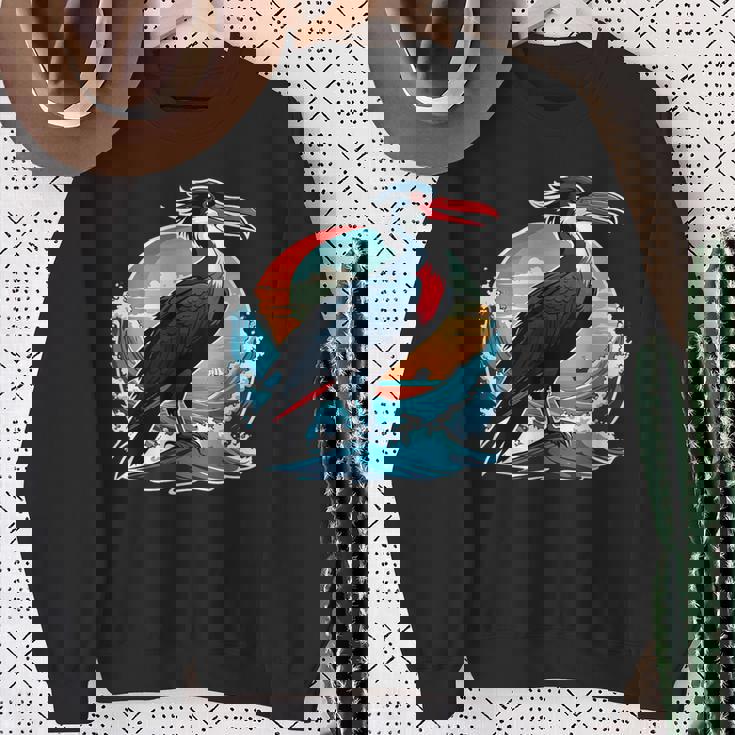 トロピカルフリゲートバード スウェットシャツ 年配の女性への贈り物