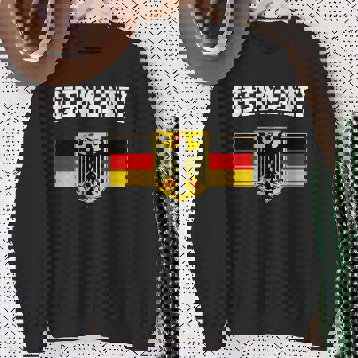 ドイツの国旗 ドイツの国章 スウェットシャツ 年配の女性への贈り物