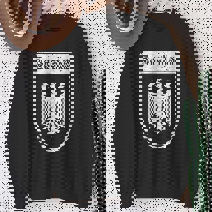 ドイツ国旗 ドイツの鷲 スウェットシャツ 年配の女性への贈り物