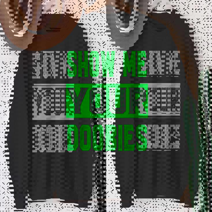 ドゥービーを見せて スウェットシャツ 年配の女性への贈り物