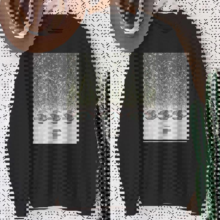 ドリームコアウィアードコア服エステティックコーンフィールドアイズ スウェットシャツ 年配の女性への贈り物