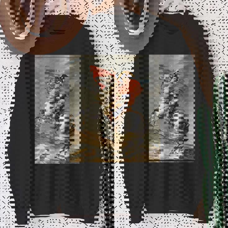 ナポレオン・ボナパルト ジャック・ルイ・デイヴィッド ネオクラシシズムアート スウェットシャツ 年配の女性への贈り物