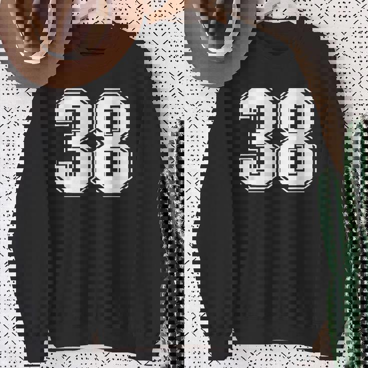 ナンバー38 スポーツ ナンバープレイヤー ナンバー38 スウェットシャツ 年配の女性への贈り物