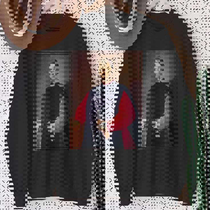 ニコロ・マキャヴェリ 肖像画1600 スウェットシャツ 年配の女性への贈り物