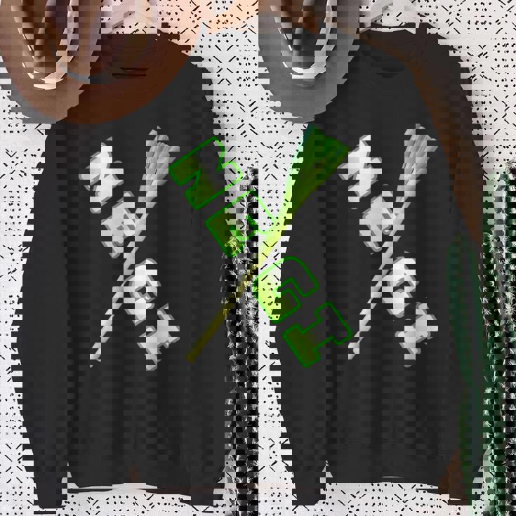 ネギ Negi【The 野菜】葱【変なtシャツ屋さん】面白いポップ デザイン スウェットシャツ 年配の女性への贈り物