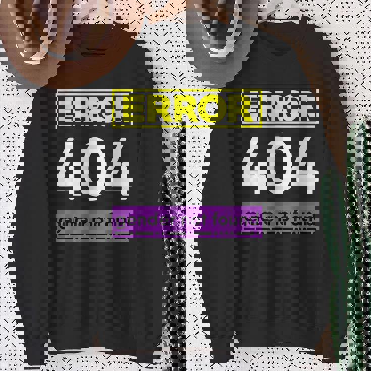 ノンバイナリープライド ジェンダークィア スウェットシャツ 年配の女性への贈り物