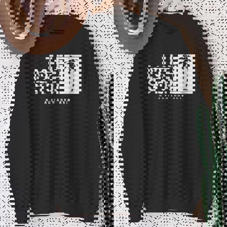 ノースショア ハワイ ヤシの木 スウェットシャツ 年配の女性への贈り物