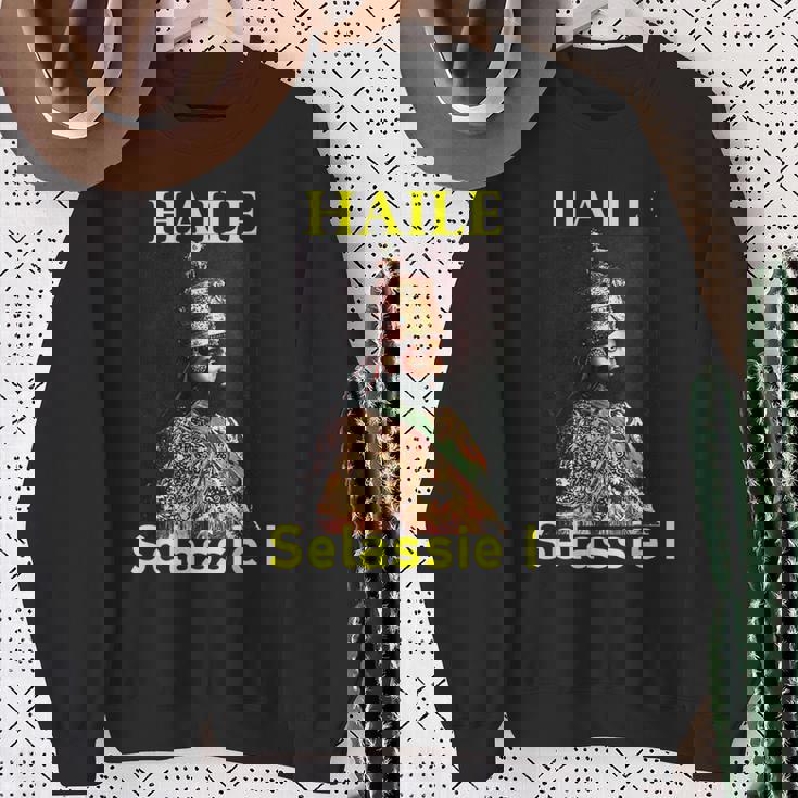 ハイレ・セラシエ・ラスタファリ スウェットシャツ 年配の女性への贈り物