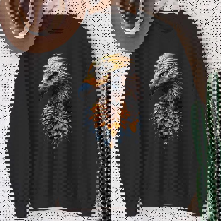 ハゲワシ 猛禽類 ハゲワシ スイートハゲワシ スウェットシャツ 年配の女性への贈り物