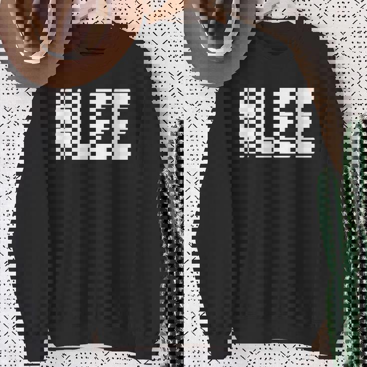 ハッシュタグ Lee ネームシャツ Lee 長袖tシャツ スウェットシャツ 年配の女性への贈り物