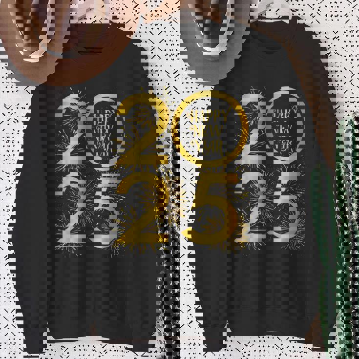 ハッピーニューイヤーパーティー用品 2025年新年花火 スウェットシャツ 年配の女性への贈り物