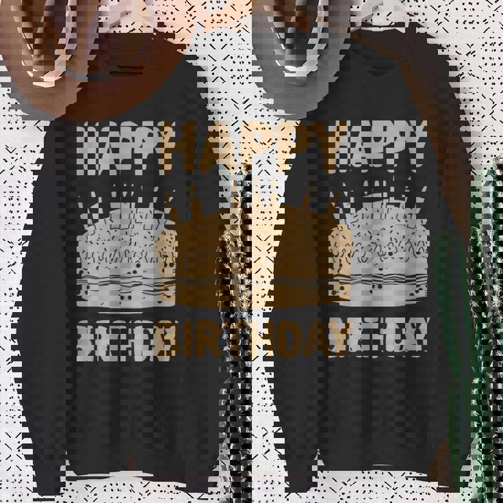 ハッピーバースデー-バースデーファニー スウェットシャツ 年配の女性への贈り物