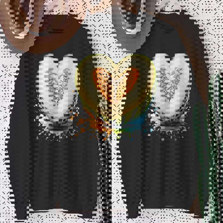 ハニーデューメロン ハート型 サマーフルーツ スウェットシャツ 年配の女性への贈り物