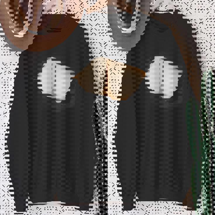 ハロウィン Oops I Tore My Clothes おっぱい 谷間コスチューム スウェットシャツ 年配の女性への贈り物