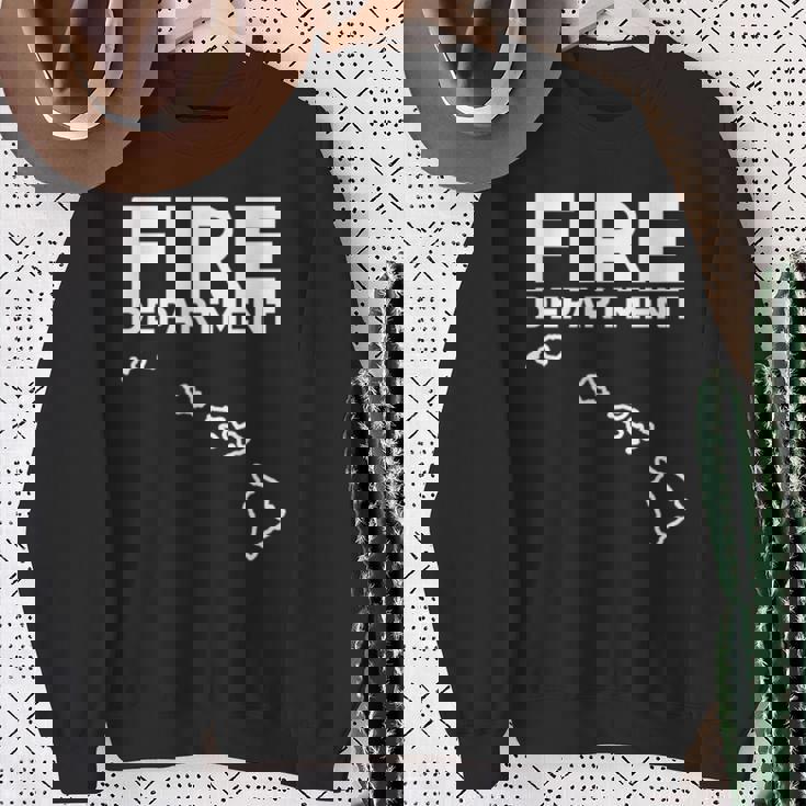 ハワイ 消防士 救助隊 制服 デューティー スウェットシャツ 年配の女性への贈り物