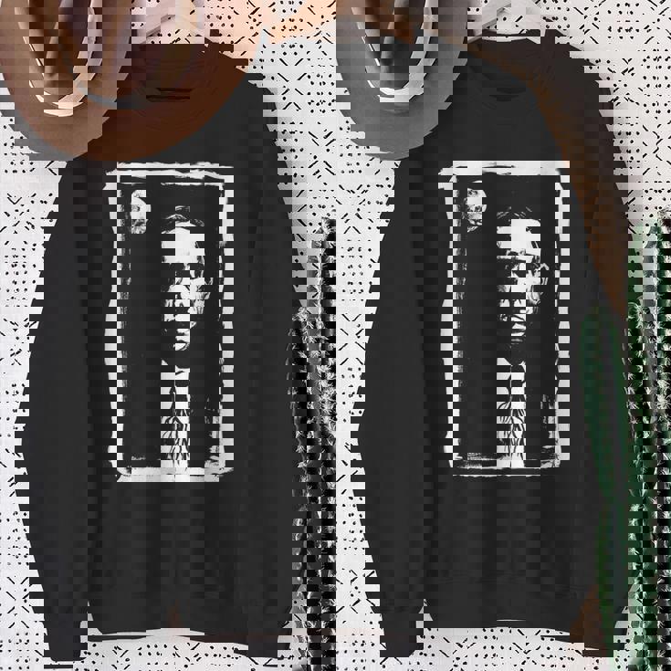 ハワード・フィリップス アート キム・ディアス・ホルム 絵 インク クトゥルフ Hpl Cthulhu Howard スウェットシャツ 年配の女性への贈り物