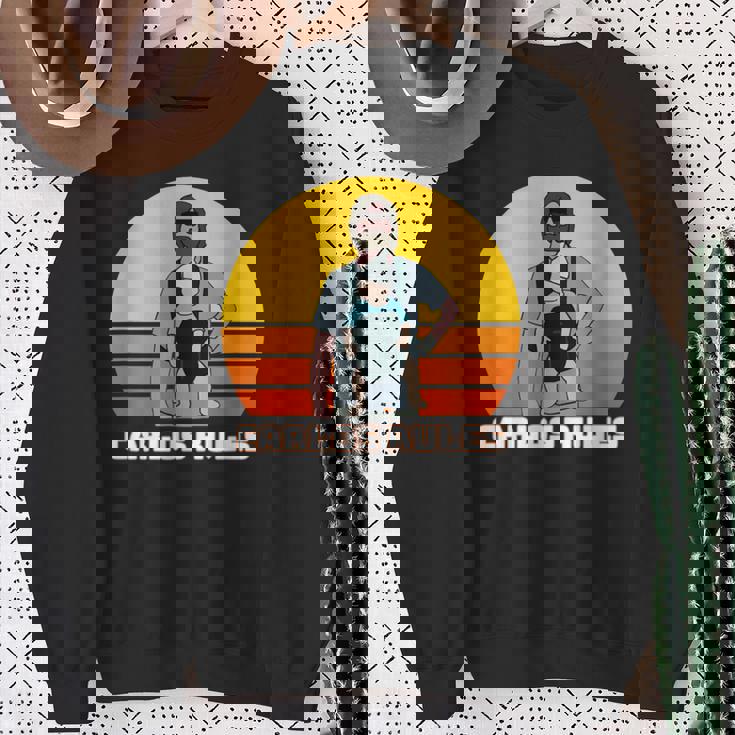 ハングオーバー映画 クラシックシネマ 面白い名前のカルロスシャツ スウェットシャツ 年配の女性への贈り物