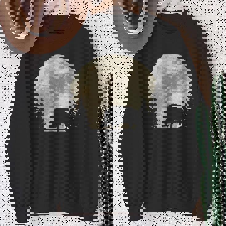 ハンティングtシャツ メンズ 猪ギフト ハンティング メンズ スウェットシャツ 年配の女性への贈り物