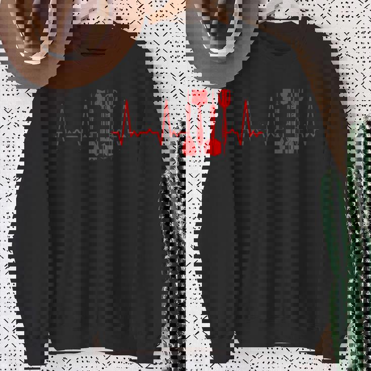 ハートビートダーツ スウェットシャツ 年配の女性への贈り物