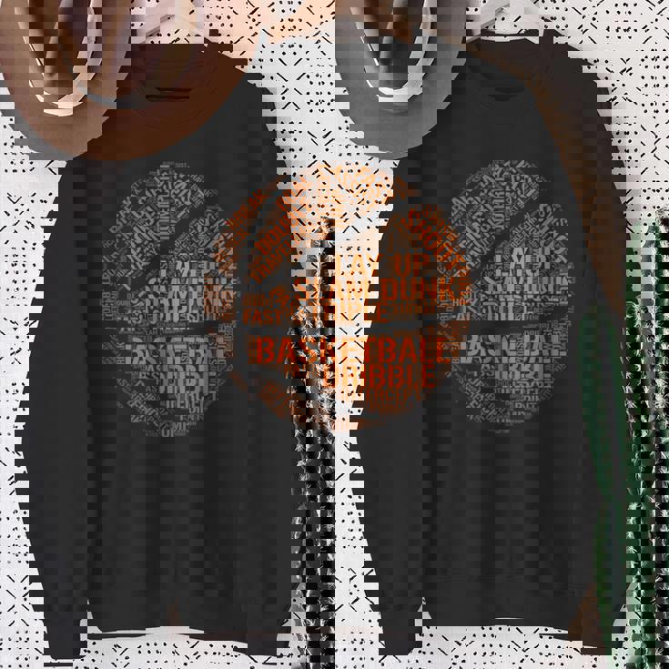 バスケットボール バスケ 面白tシャツ おもしろ 服 メンズ レディース おもしろグッズ バスケ部 スウェットシャツ 年配の女性への贈り物