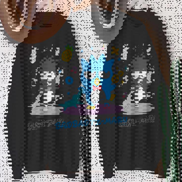 バッドばつ丸 かんぱい 【バレンタインギフトにおすすめ！】 スウェットシャツ 年配の女性への贈り物