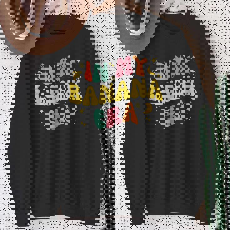 バナナ好きの面白いトロピカルフルーツ・イン・マイ・バナナ時代 スウェットシャツ 年配の女性への贈り物