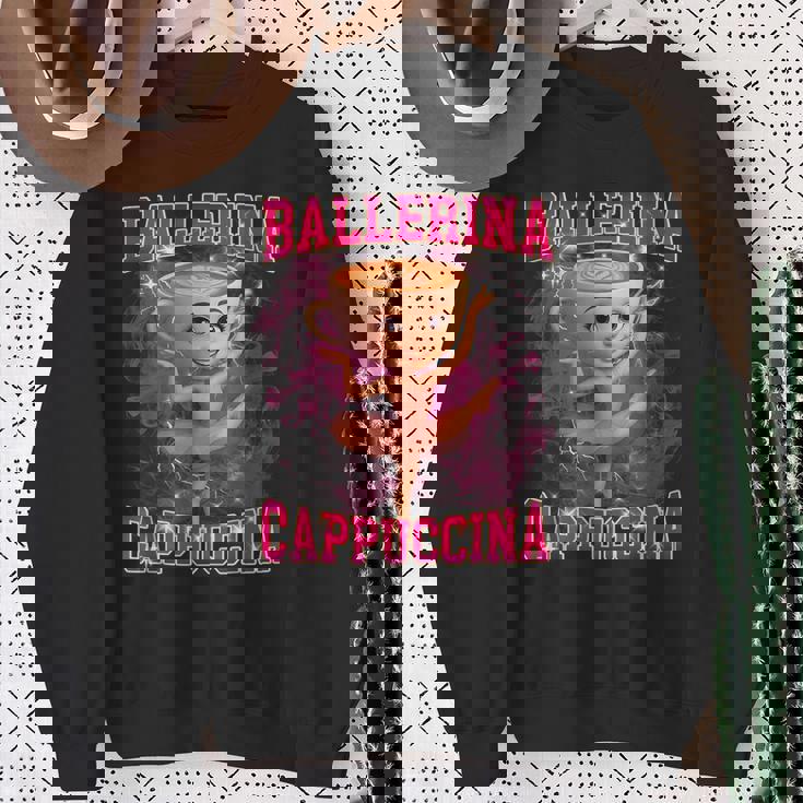 バレリーナ カプチーナ イタリアーナ ブレイン スウェットシャツ 年配の女性への贈り物