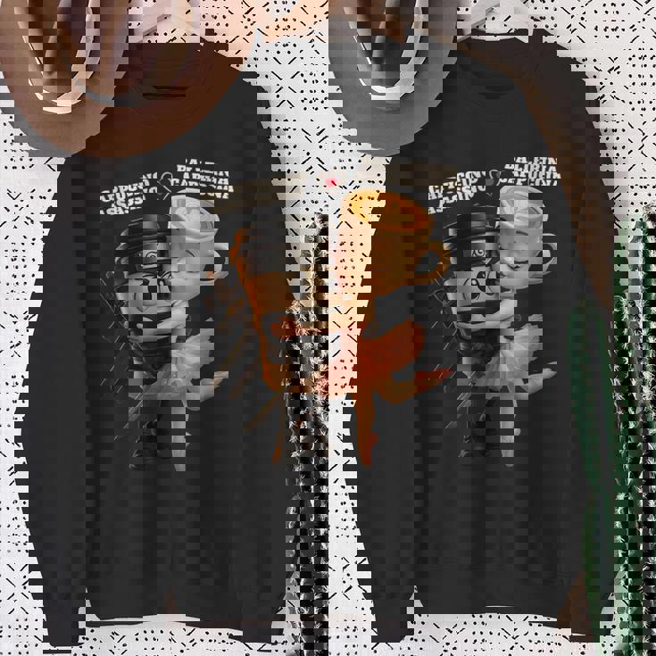 バレリーナ カプチーナ カプチーノ アサシーノ イタリアン ブレイン スウェットシャツ 年配の女性への贈り物