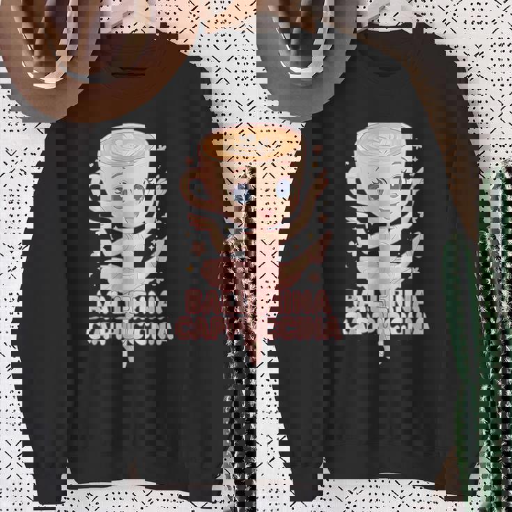 バレリーナカプチーナ イタリアンブレインロットミーム スウェットシャツ 年配の女性への贈り物