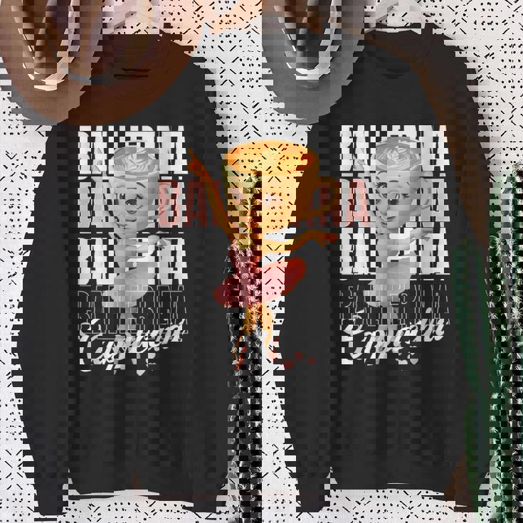 バレリーナカプチーノ スウェットシャツ 年配の女性への贈り物