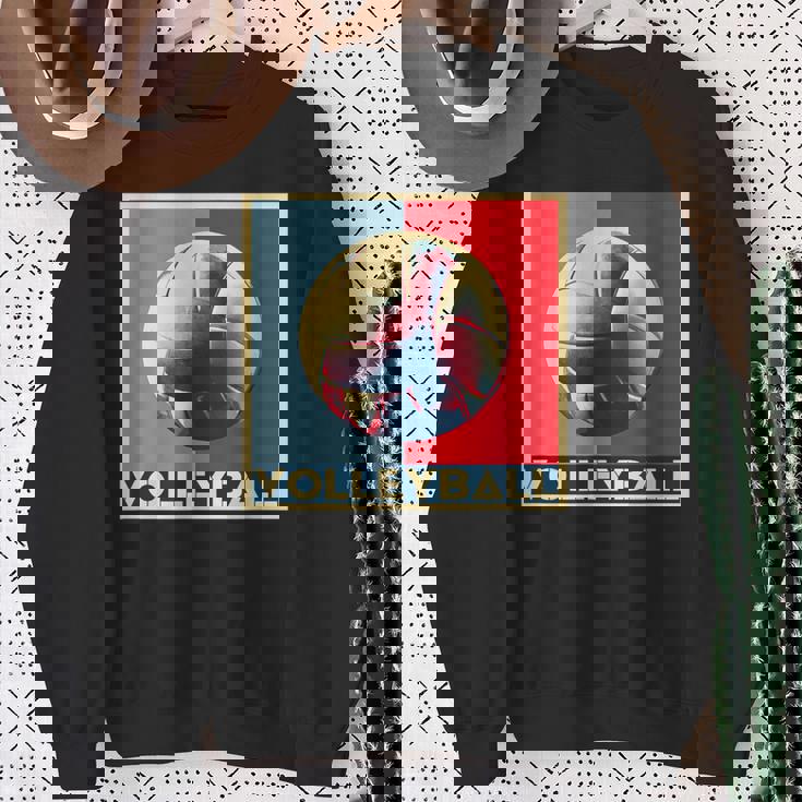 バレーボール バレー 面白tシャツ おもしろ 服 メンズ レディース おもしろグッズ バレー部 スウェットシャツ 年配の女性への贈り物