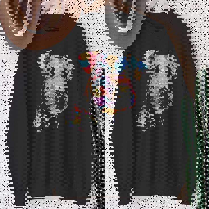 パステルペイント エアデールテリアポートレート スウェットシャツ 年配の女性への贈り物