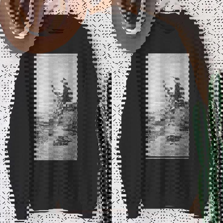 パラダイス・ロスト「多くの迷宮で」ギュスターヴ・ドレ アート スウェットシャツ 年配の女性への贈り物