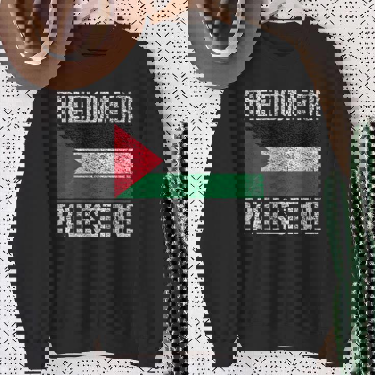 パレスチナの自由旗フリーパレスチナガザパレスチナ人 スウェットシャツ 年配の女性への贈り物