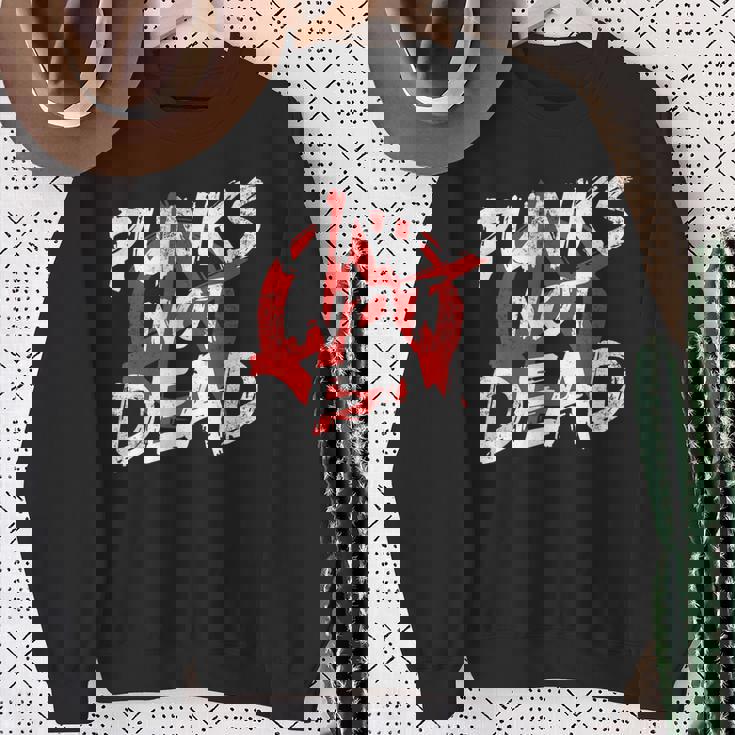 パンク ロック ポゴ アナーキー パンクス パンク ロッカー パンクの衣装 スウェットシャツ 年配の女性への贈り物