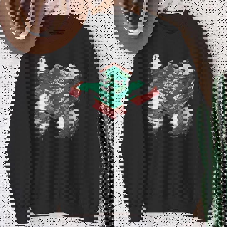 パンダ 麻雀 面白いtシャツ 動物 文字入り メンズ おもしろ 面白い 服 おもしろグッズ ネタ 雀士 スウェットシャツ 年配の女性への贈り物