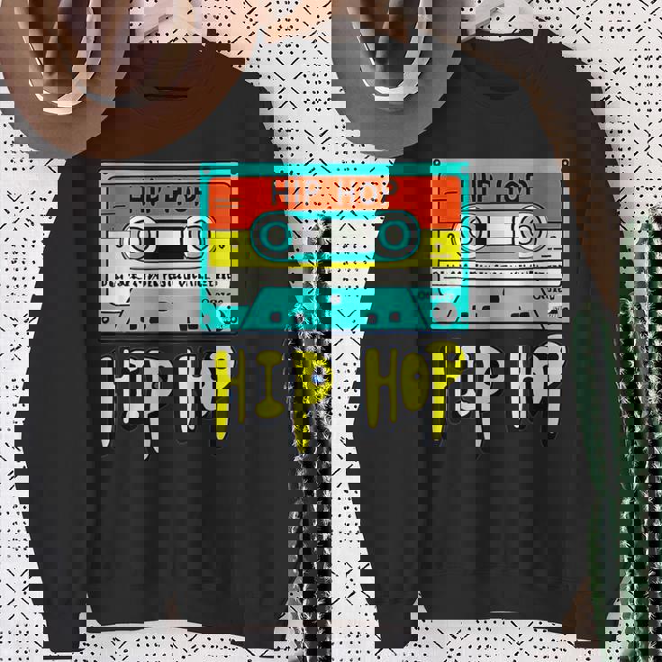 ヒップホップカセットテープ スウェットシャツ 年配の女性への贈り物