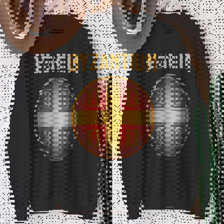 ビザンチウムのシンボル コンスタンティノープルとビザンツ帝国 スウェットシャツ 年配の女性への贈り物