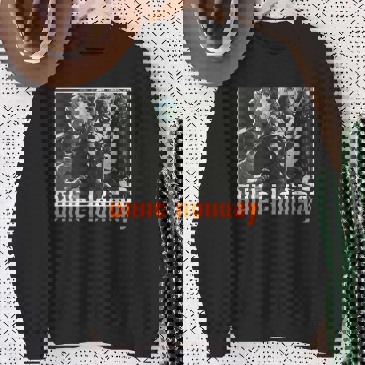 ビリーホリディ_002 スウェットシャツ 年配の女性への贈り物