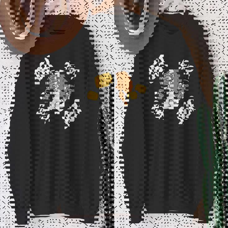 ビールキャバリエ キングチャールズ・スパニエル 犬 スウェットシャツ 年配の女性への贈り物